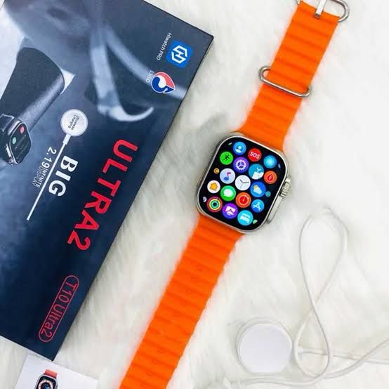 Ultra T10 watch ( black , sliver ,orange)